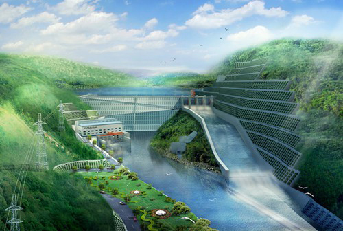 双柏老挝南塔河1号水电站项目